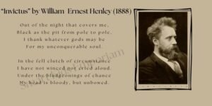 Inspirational Poems for Students: Invictus, William Ernest Henley